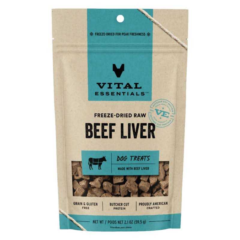 Beef Liver Freeze-Dried Dog Treats K264