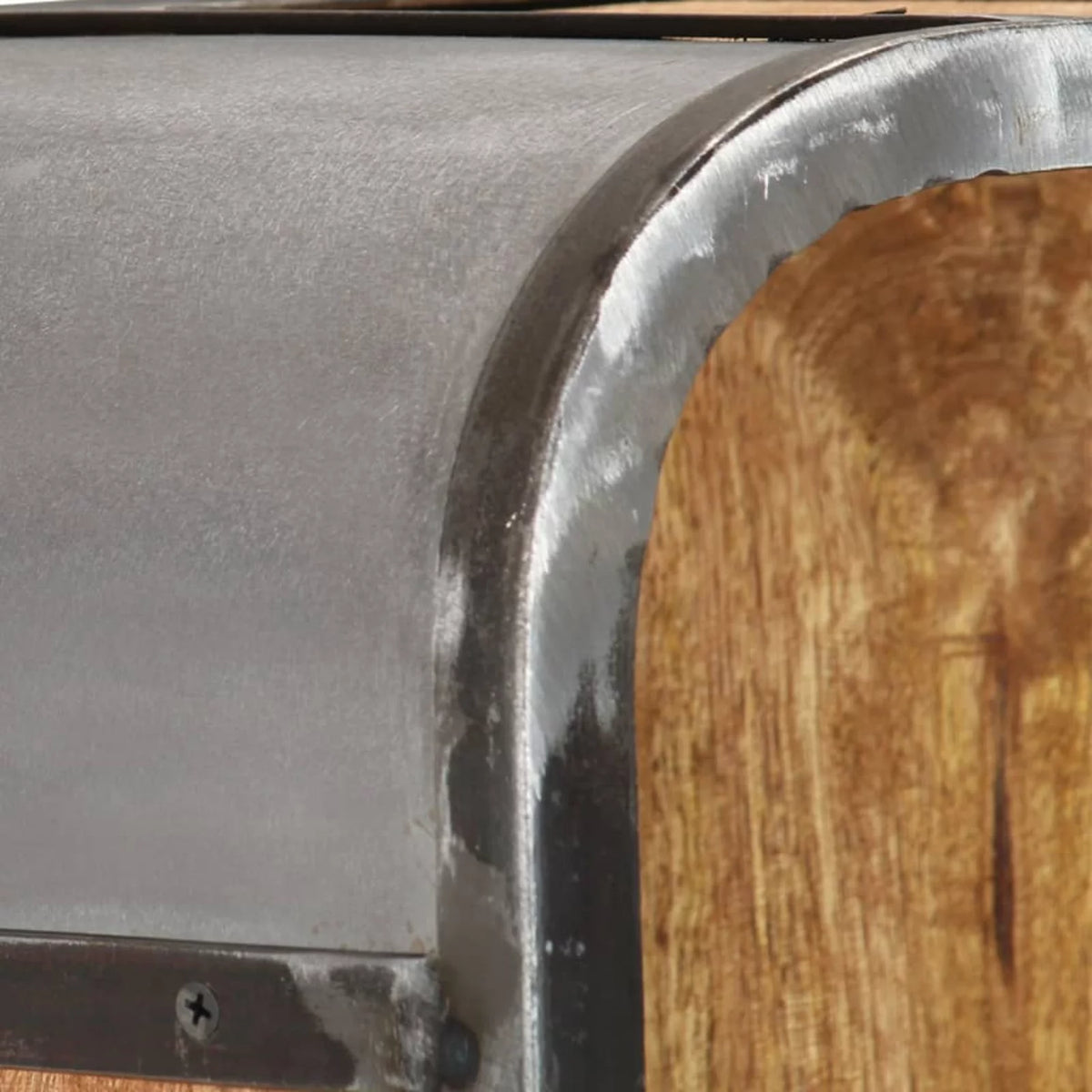 Wood Highboard with 2 Drawers and 4 Shelves B754129