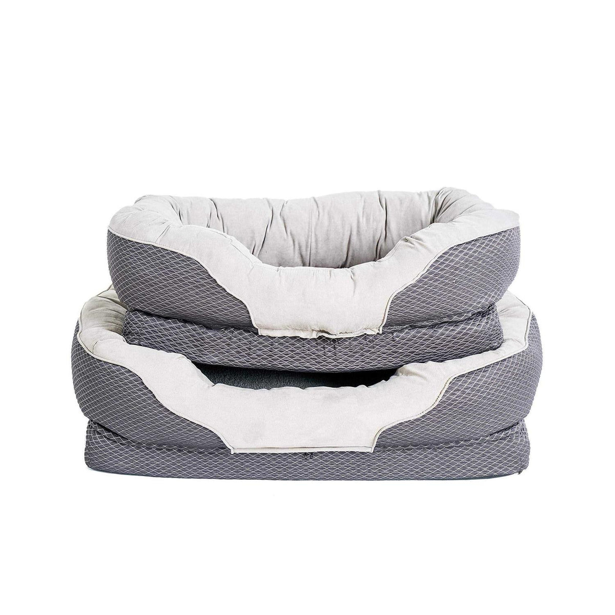 Gray Orthopedic Dog Bed F382