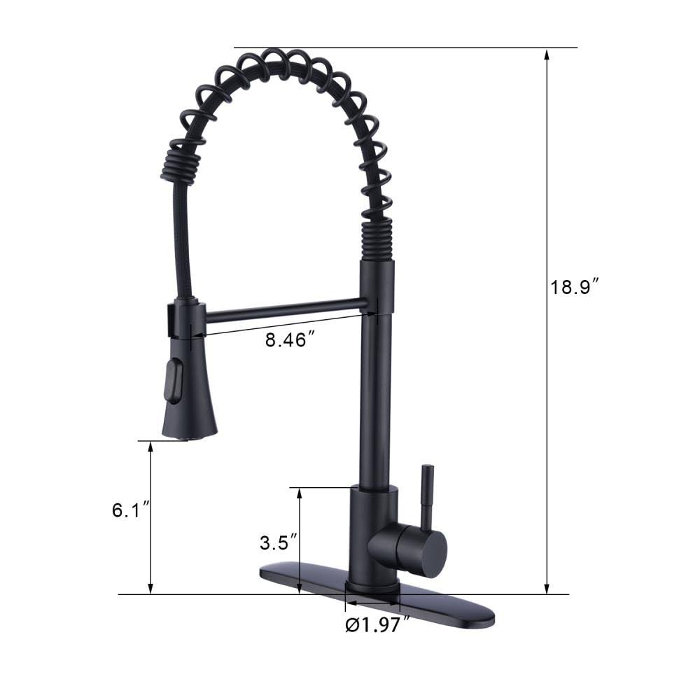 Stainless Steel Pull-Down Kitchen Faucet M76267