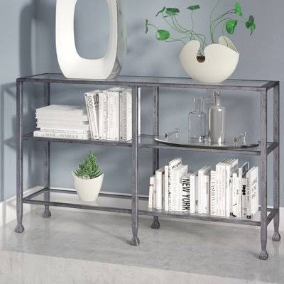 Silver Console Table V40601