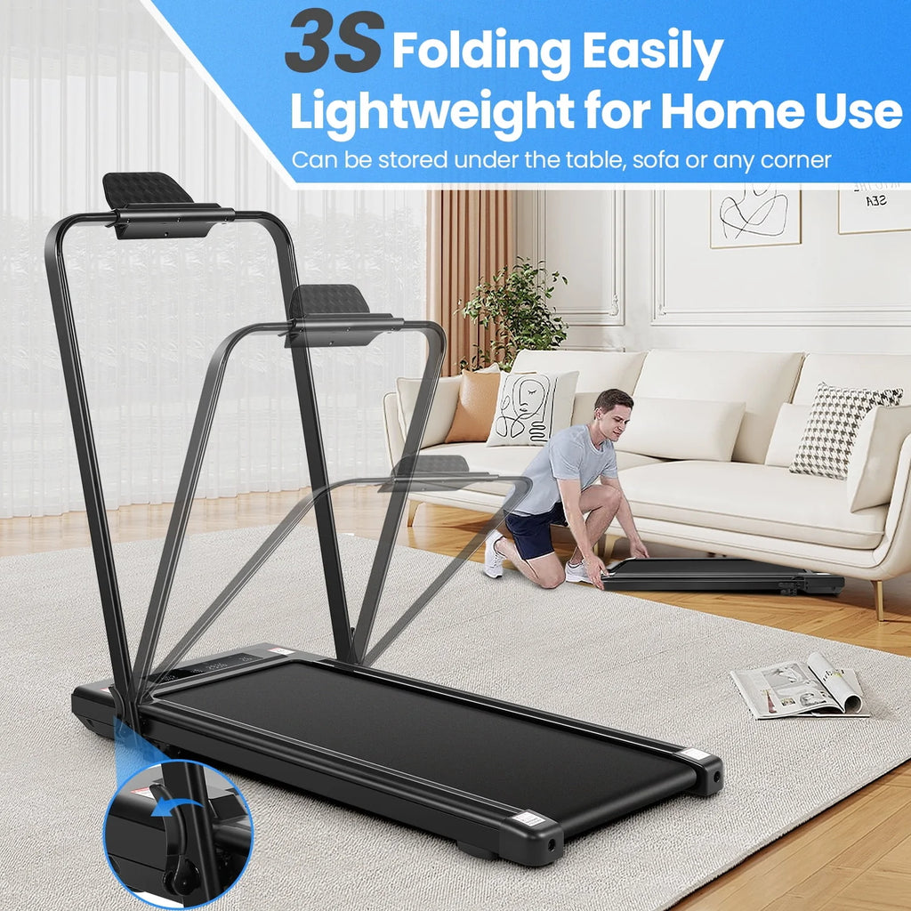 Folding Walking Pad Treadmill with Remote Control F452