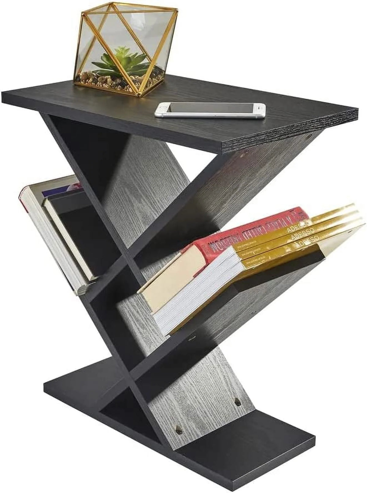 Black Storage Side Table N33439