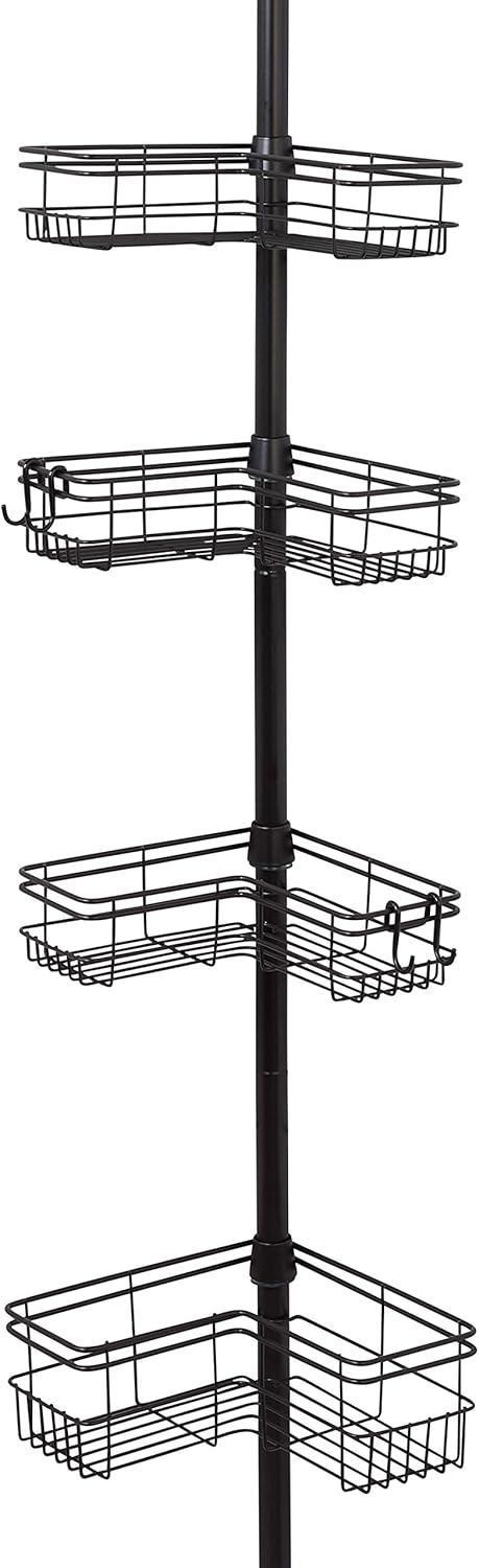 Bronze Shower Tension Pole Caddy T571