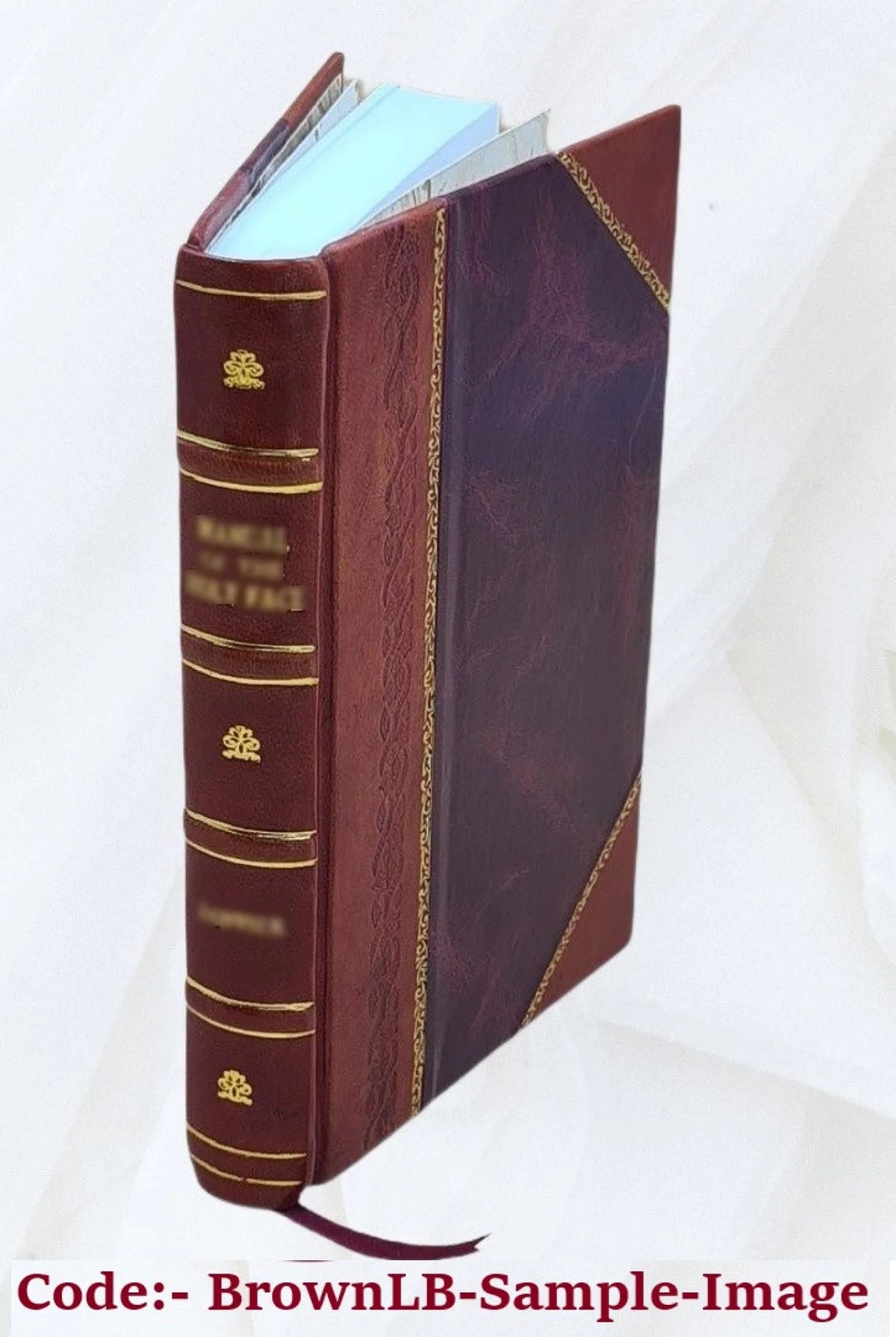Perfume and Toilet Articles Leather Bound T2567