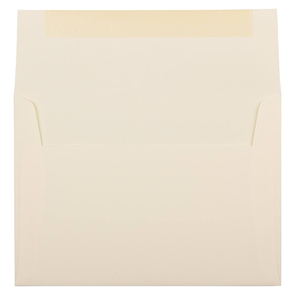 A7 Envelopes, 5 1/4 x 7 1/4, Ivory Laid, 1000/Carton H680548