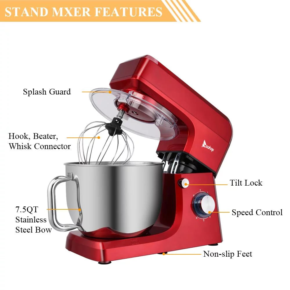7L 660W Mixing Pot with Handle X9751