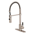 Pull-Down Sprayer Kitchen Faucet In Brushed Nickel L2857