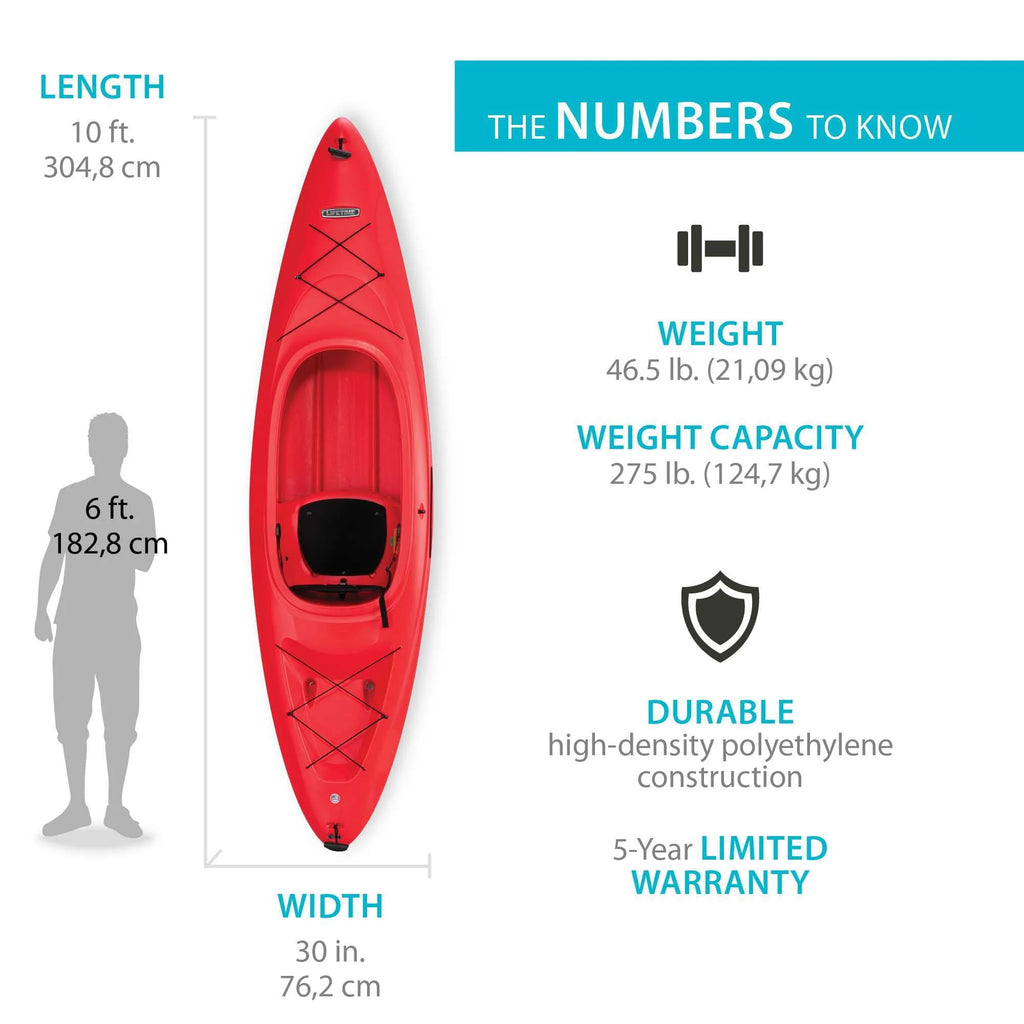 10 ft Sit-Inside Kayak Z38451