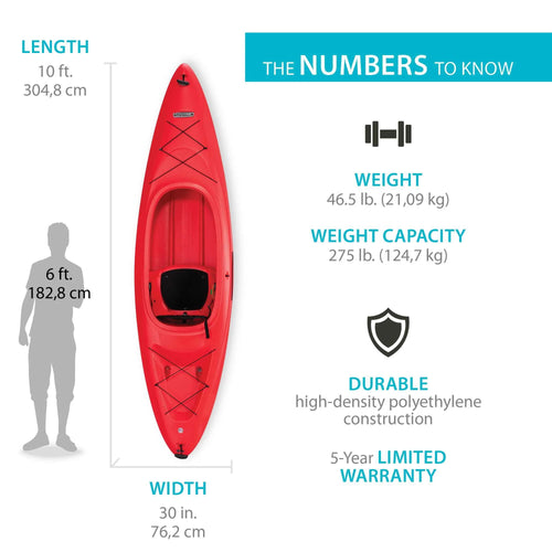 10 ft Sit-Inside Kayak Z38451