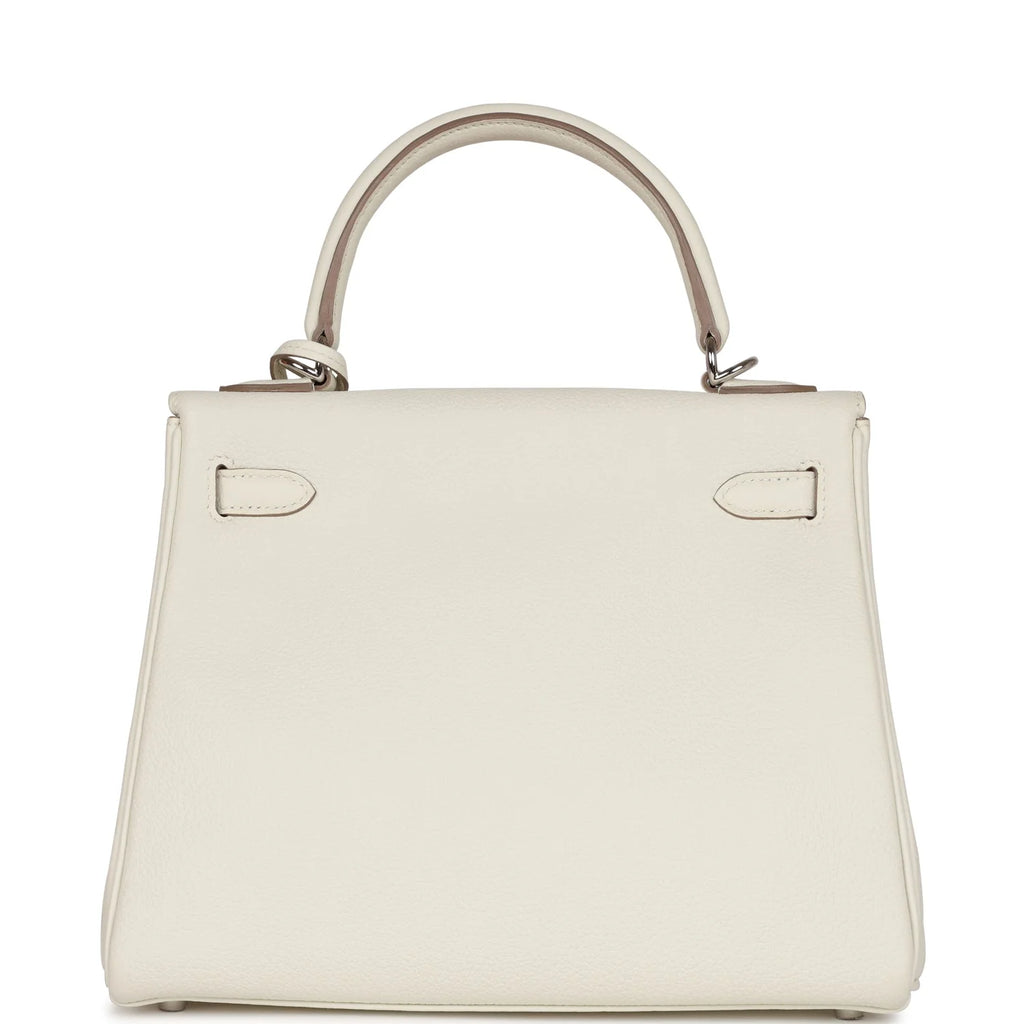 Mushroom Togo Leather Bag with Palladium Hardware S844340
