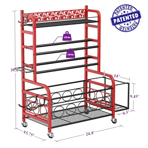 Dumbbell Rack with Wheels N19279