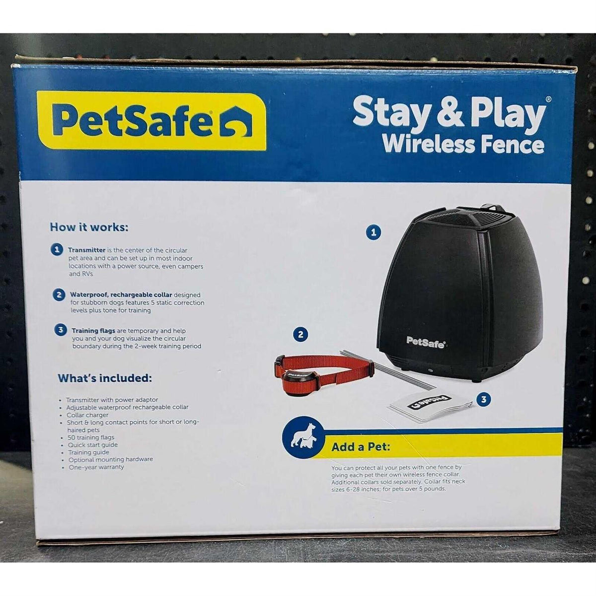 Rechargeable Wireless Dog Fence X54571