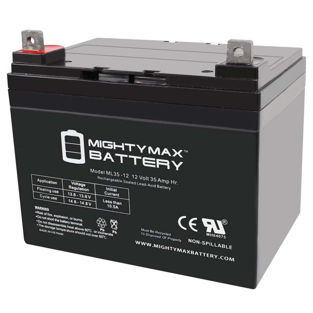 12V 35AH Sealed AGM Battery Q7165