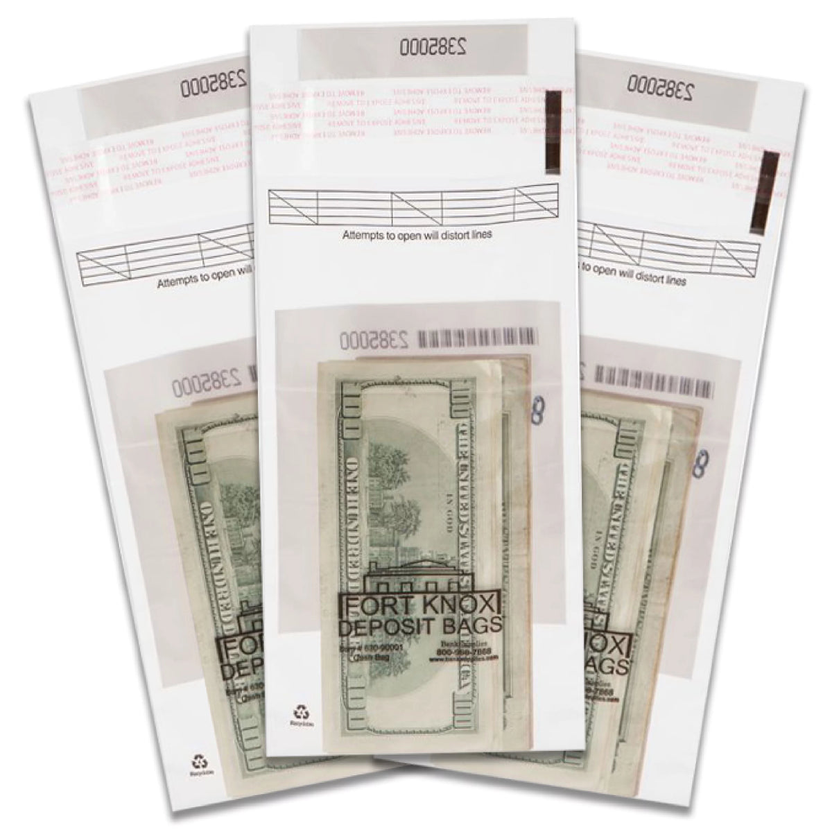 Cash Strap Bags Case of 1000 X886224