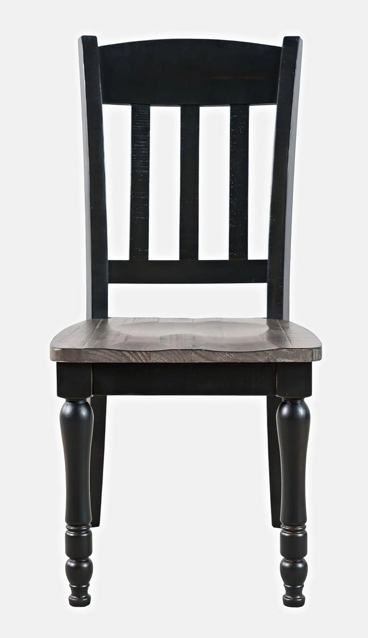 Reclaimed Pine Slatback Dining Chair Set Of 2 P474