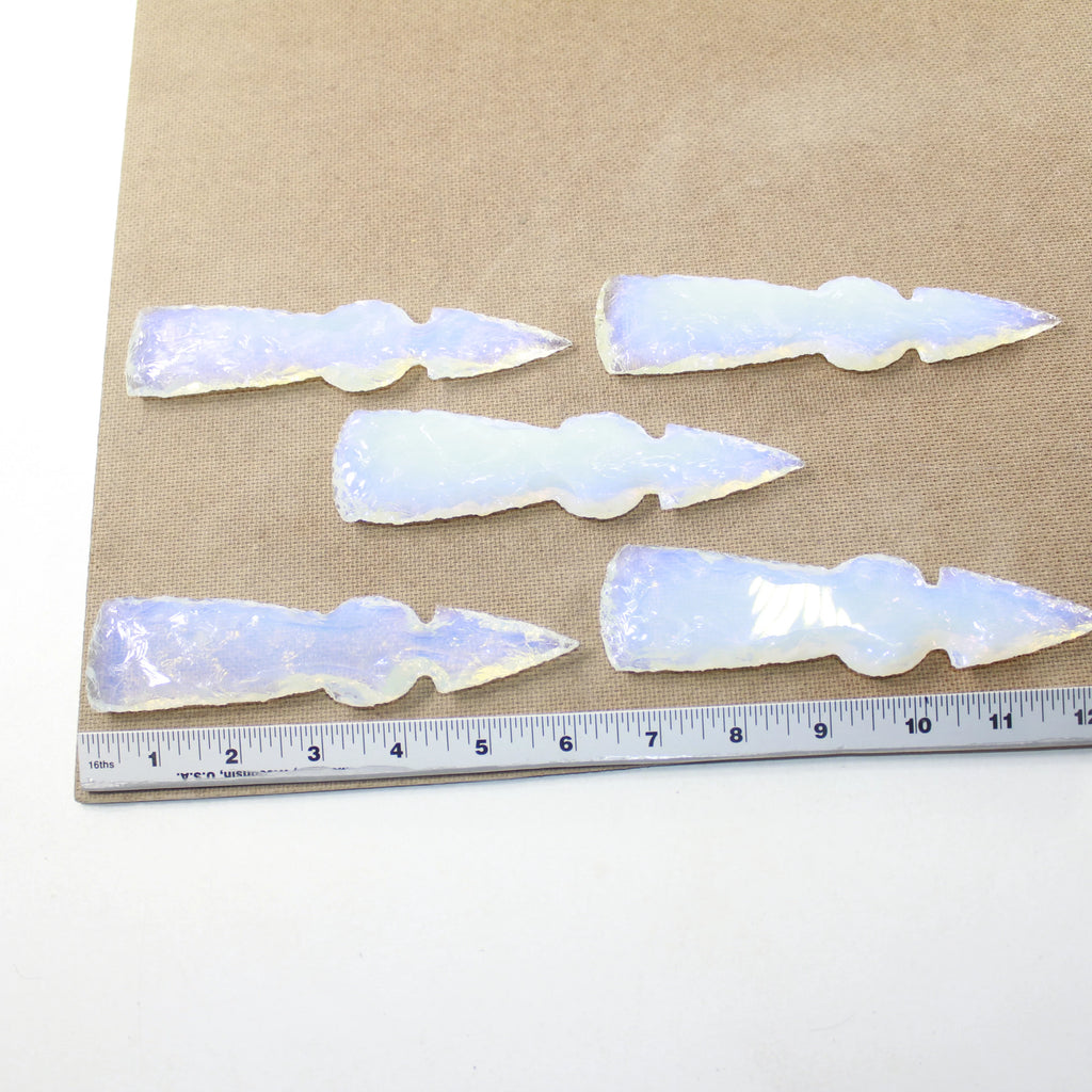 Opalite Ornamental Tomahawk Heads Z7834