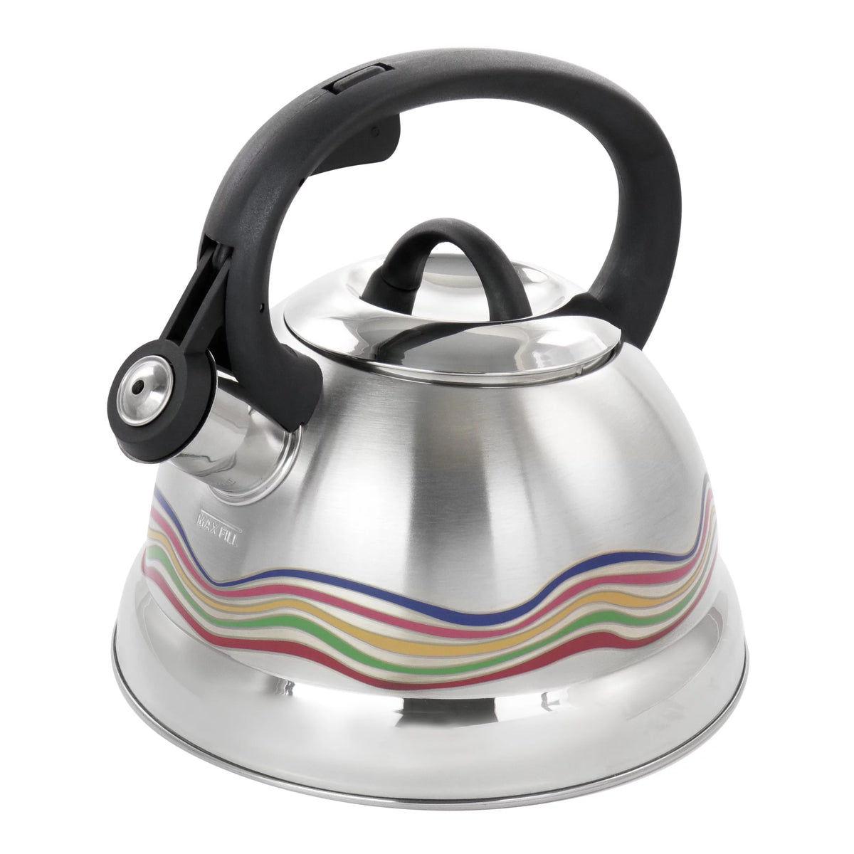1.75 Quart Stainless Steel Whistling Tea Kettle F4968
