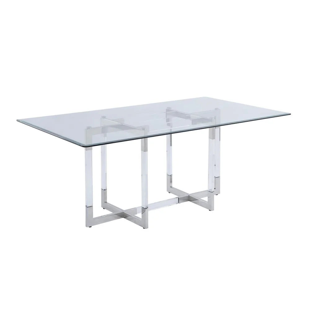 Glass Top Dining Table P3299