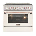 White 36 Natural Gas Dual Fuel Range R817