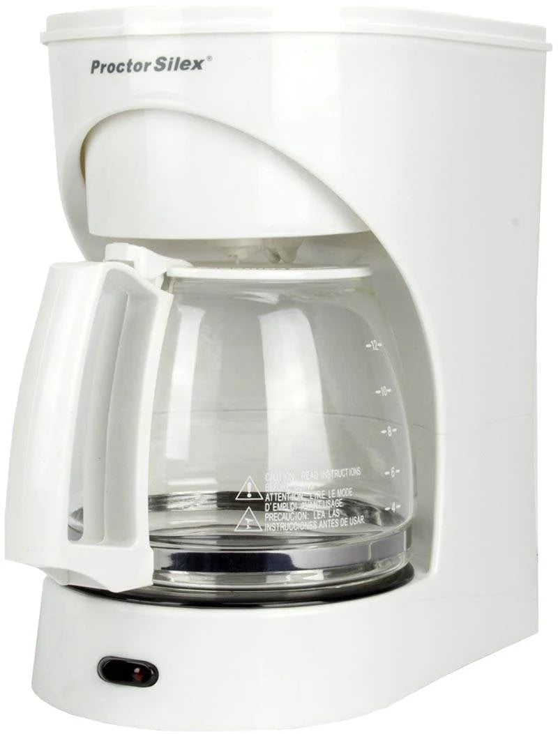 12-Cup White Coffee Maker X560