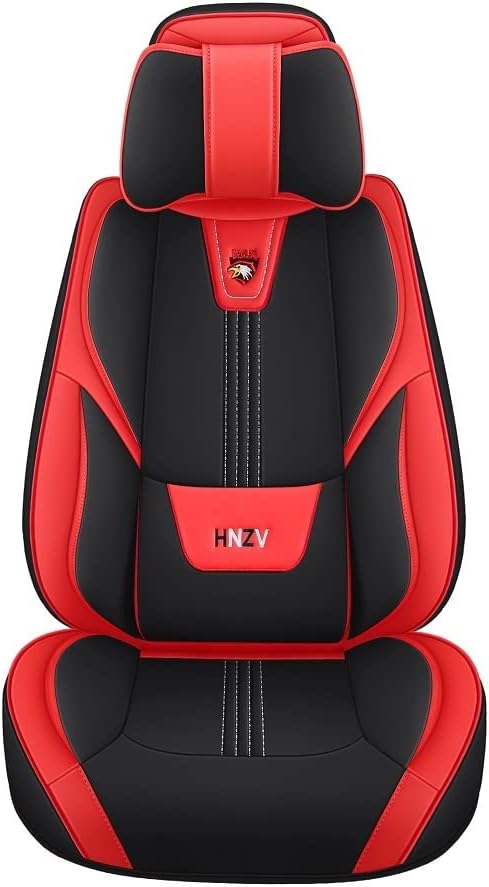 Car Seat Covers Full Set with Eagles Pattern Red N58928