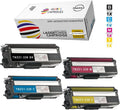 Compatible High Yield Toner Cartridges Set Black Cyan Magenta Yellow F753