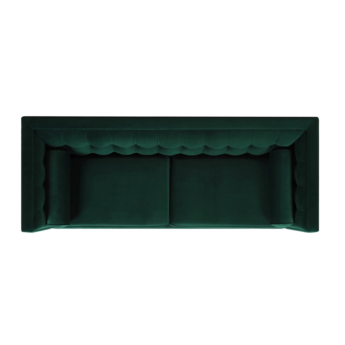 84" Tufted Tuxedo Sofa Double Cushion G941