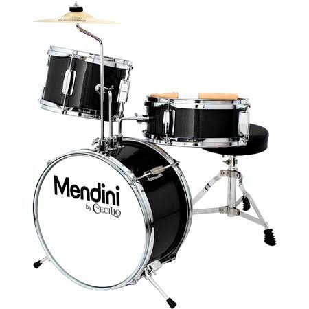 13 inch 3-Piece Kids Drum Set with Throne, Cymbal, Pedal & Drumsticks Z8596