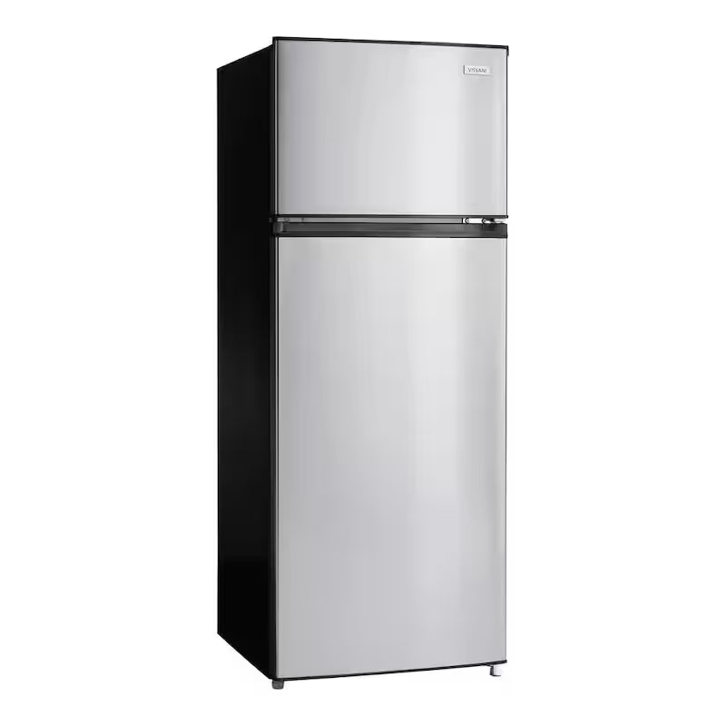 7.1 cu. ft. Top Freezer Refrigerator Stainless Steel Look O3288