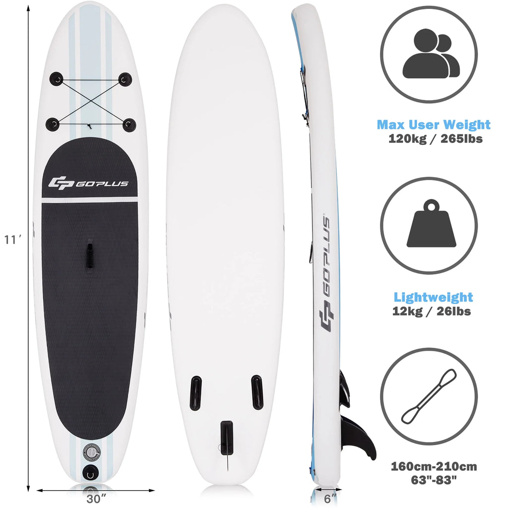 11' Inflatable Stand Up Paddle Board R5907