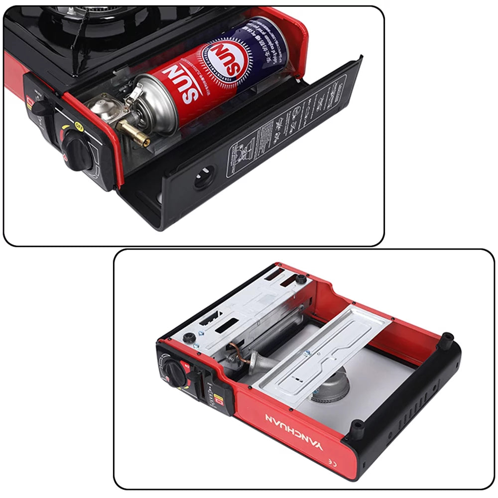Butane Liquefied Gas Dual Purpose Camping Stove W982
