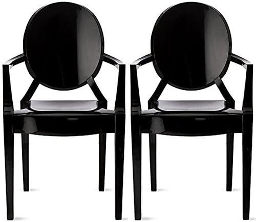 Set of 2 30” Clear Polycarbonate Bar Stool O821