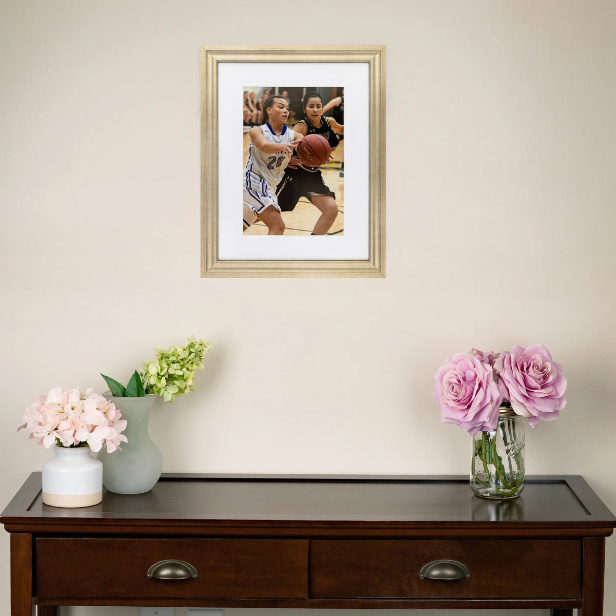 15x19 inch Gold MDF Picture Frame J8393