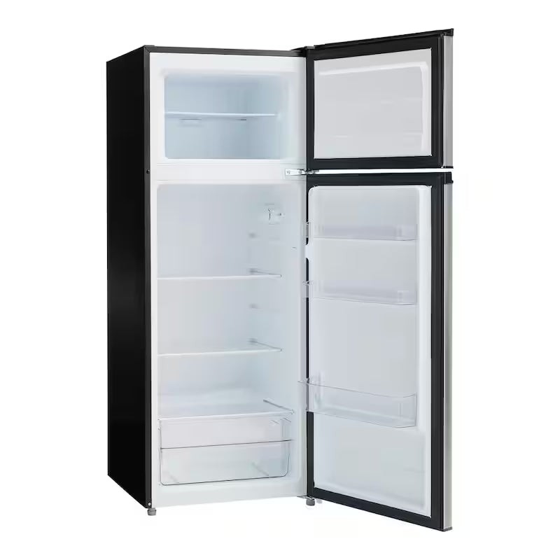 7.1 cu. ft. Top Freezer Refrigerator Stainless Steel Look O3288