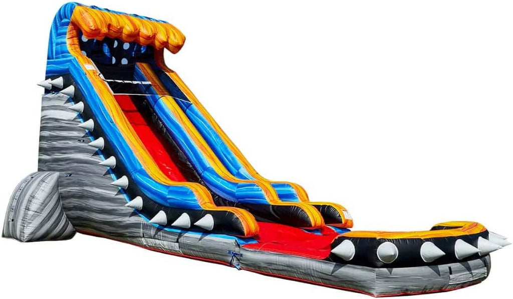 Commercial Grade Inflatable Water Slide with Blower and Pool Z34631