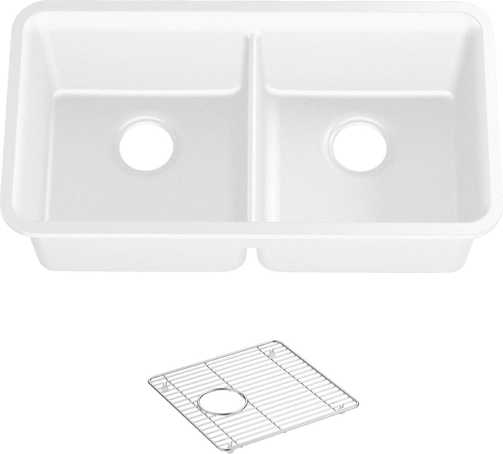 Matte White Kitchen Sink S40954