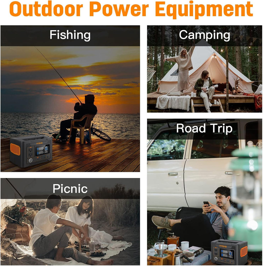 Portable Power Station 300W 416Wh Lithium Battery P75155