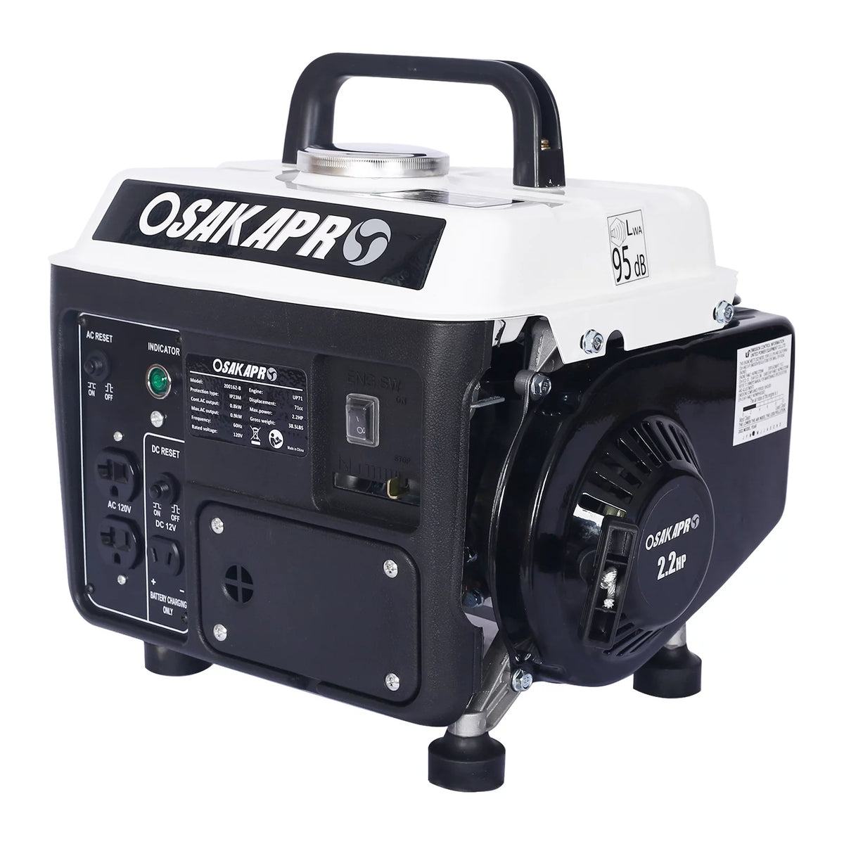2.2HP Portable Gas Powered Inverter Generators Z90279