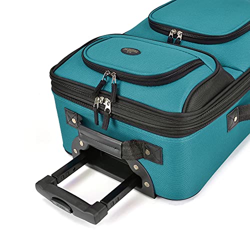 Camouflage 20" Softside Expandable Carry-On Suitcase Set G310317