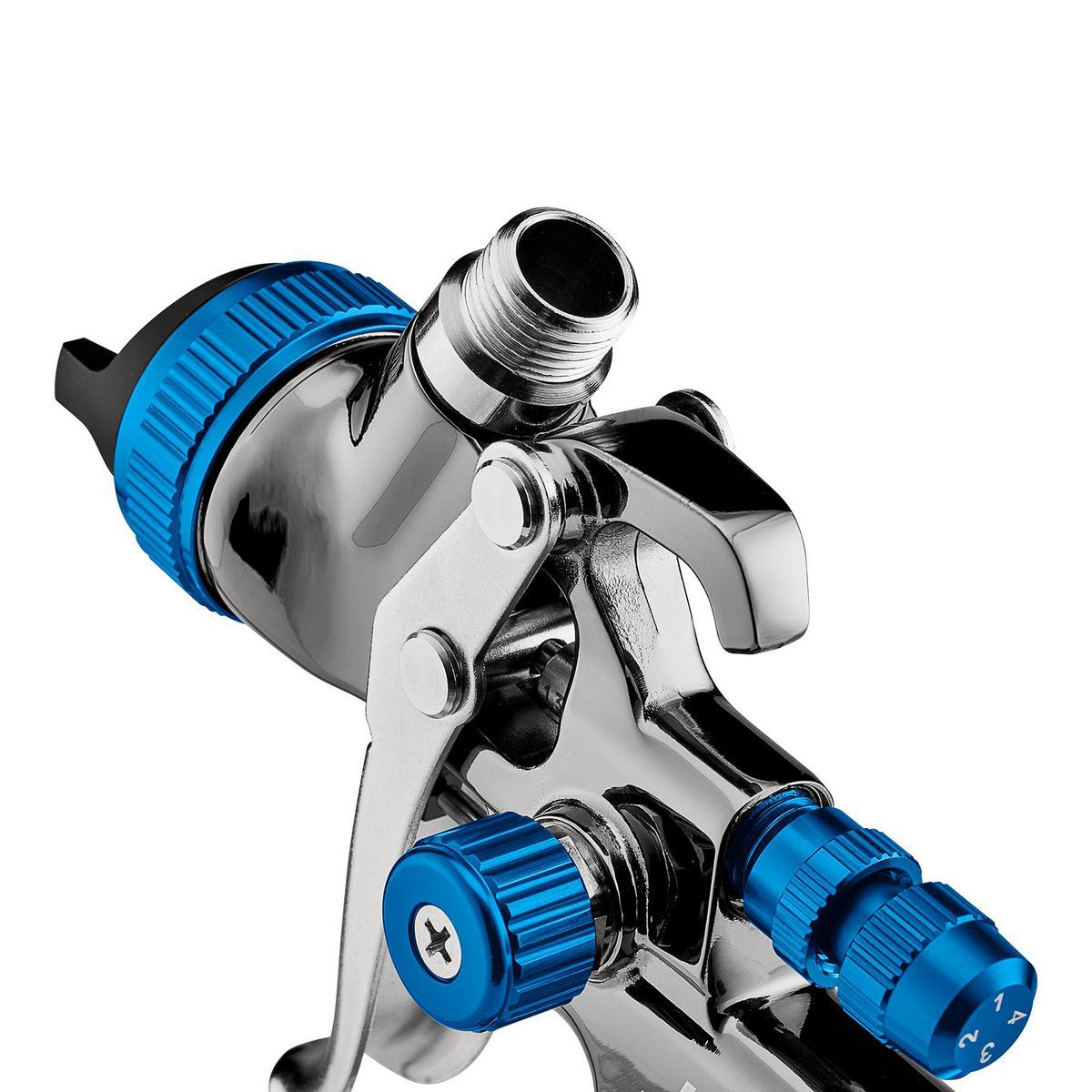 Gravity-Feed Air Spray Gun with Side Fan Control M364