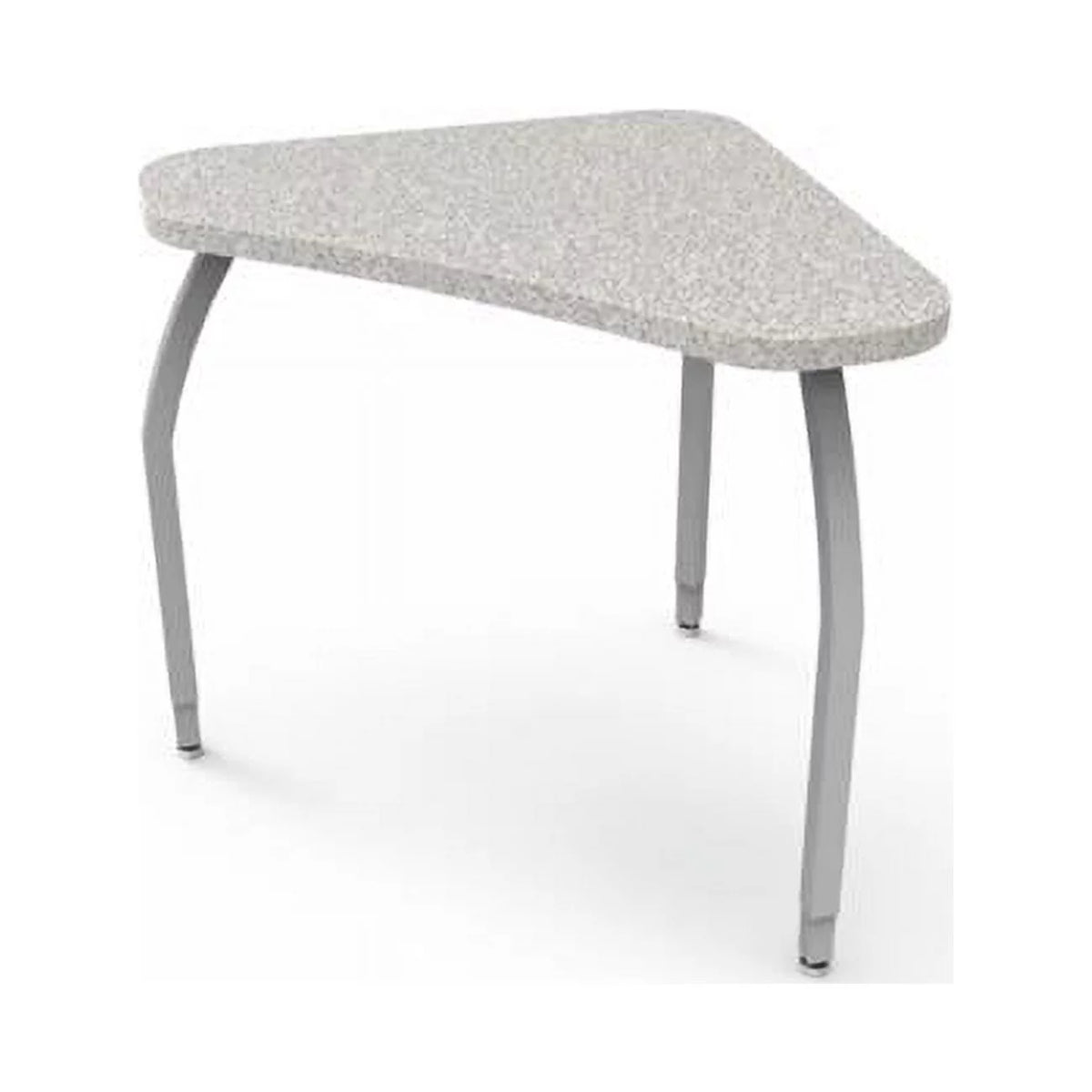 Grey Nebula Laminate Desk with 3 Adjustable Legs E53381