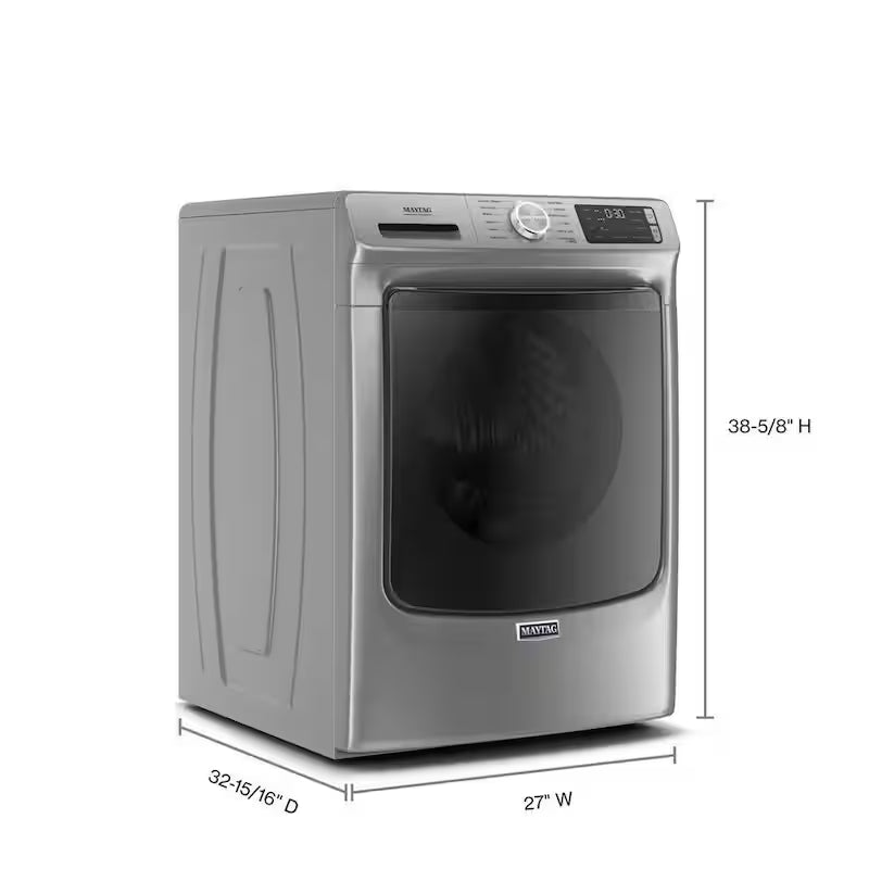 Metallic Slate Stackable Front Load Washing Machine with Steam E155416