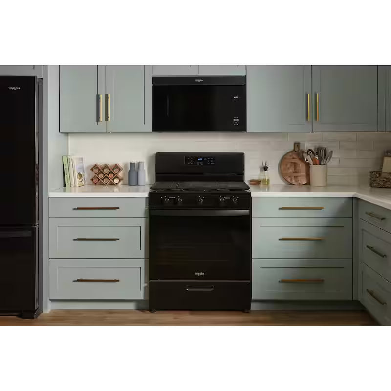 30 in. 1.1 cu. ft. Black Over-the-Range Microwave with Turntable O7910