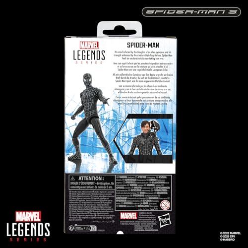 Spider-Man 6 Inch Action Figure with Symbiote Accessories T406110