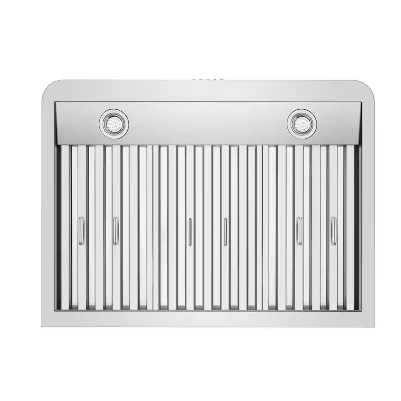 36 in. 500 CFM Ducted Under Cabinet Range Hood with Light in Stainless Steel N34092