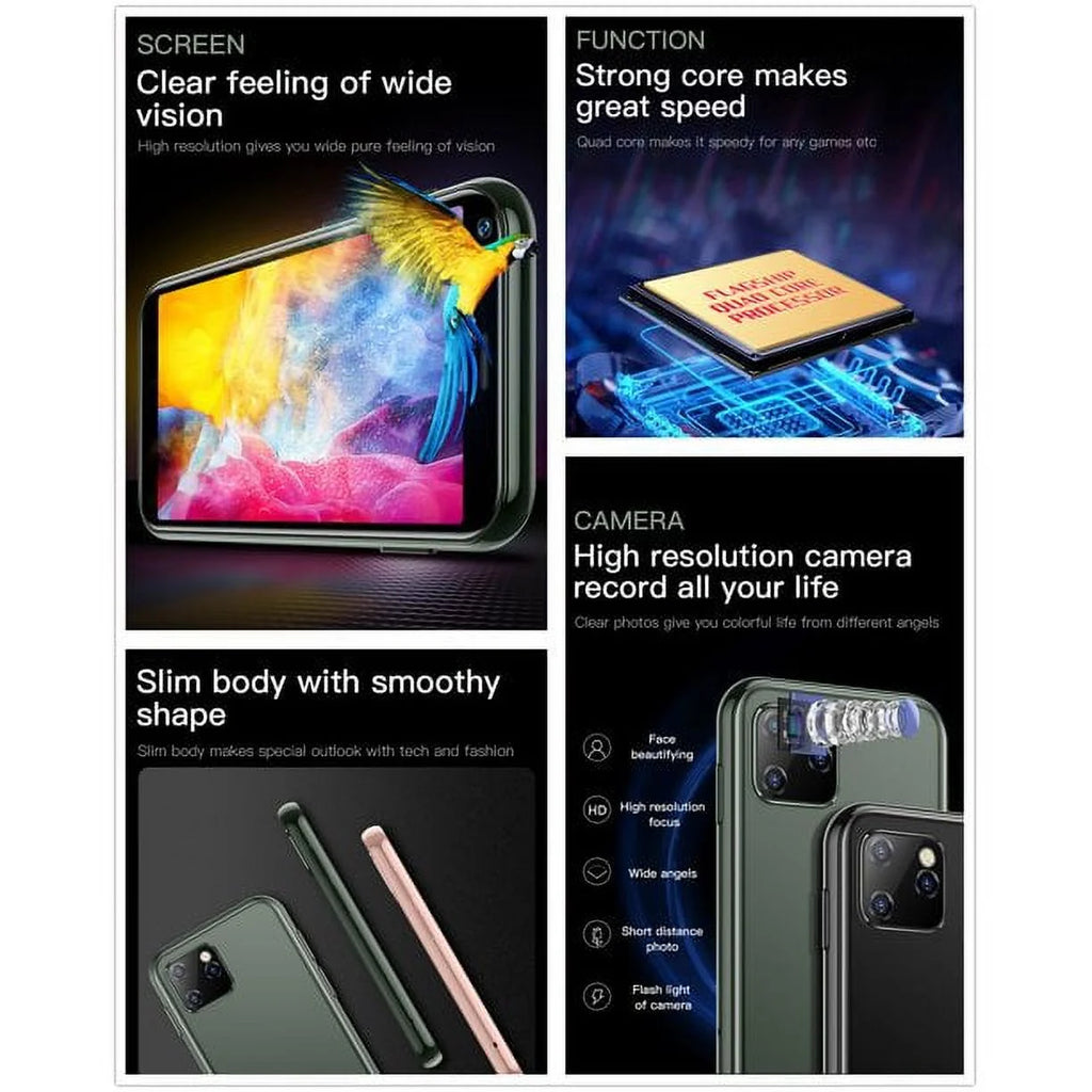 Mini Android Smartphone 1GB RAM 8GB ROM 2.5'' Quad Core 3G Z16483