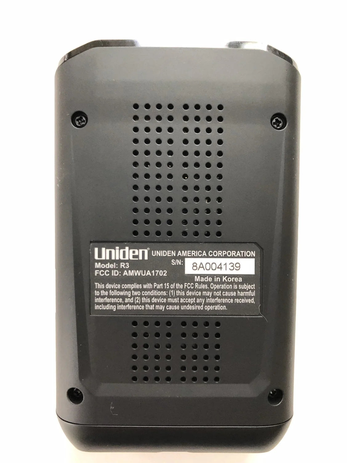 Restored Long-range Radar Detector/Laser Detector With GPS J957