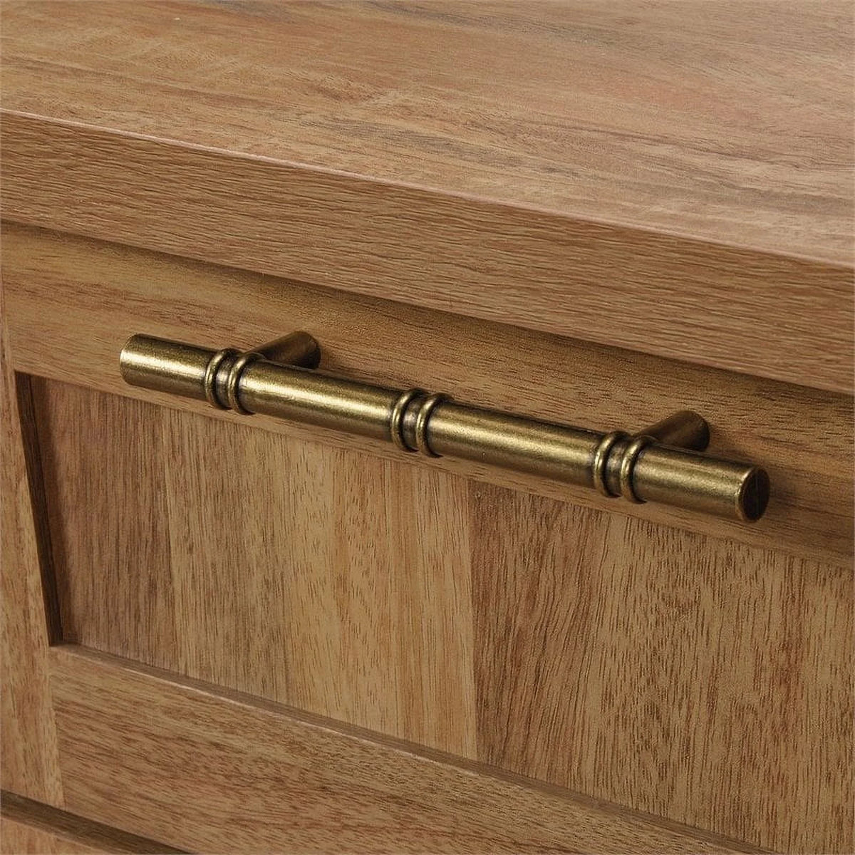 L-Shaped Engineered Wood Desk R202056