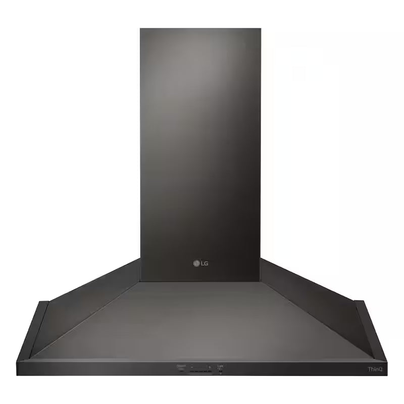 36 in. Smart Wall Mount Range Hood Black Stainless Steel V3023